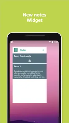 Notas android App screenshot 2
