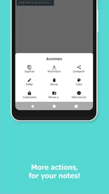 Notas android App screenshot 4